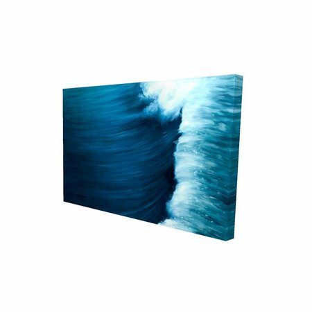 FONDO 20 x 30 in. Wave-Print on Canvas FO2788152